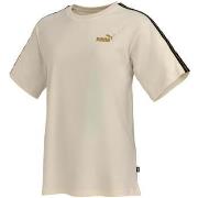 T-shirt Puma Ess + mnimal gold tee