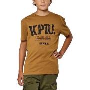 T-shirt enfant Kaporal - T-shirt junior - camel