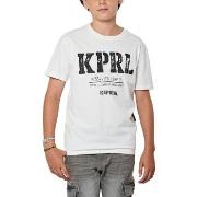 T-shirt enfant Kaporal - T-shirt junior - blanc