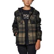 Veste enfant Kaporal - Surchemise junior - kaki et noire