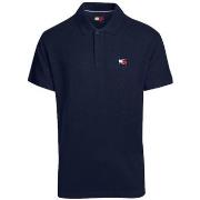 Polo Tommy Hilfiger TOMMY JEANS - Polo manches courtes - marine