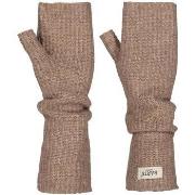 Gants Barts Darty fingerless gloves light brown