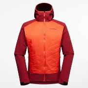 Polaire La Sportiva Kap Hybrid Hoody M L73 322320 Cherry Tomato/Sangri...