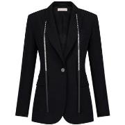 Veste Liu Jo Blazer noir avec strass