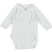 Bodys Petit Bateau Body blanc, gris