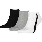 Chaussettes de sports Puma UNISEX LIFESTYLE SNEAKERS 3P