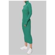 Robe Kebello Robe Col Roulé Vert F