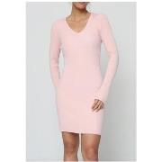 Robe Kebello Robe Col V Rose F