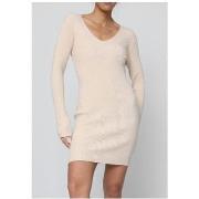 Robe Kebello Robe Col V Beige F