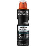 Déodorants L'oréal Déodorant Spray Carbon Protect 5 en 1 - Men Expert ...