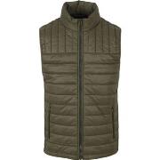 Veste Suitable Veste Sans Manches Vert Olive