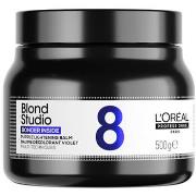 Soins cheveux L'oréal BLOND STUDIO baume éclaircissant violet 500 gr