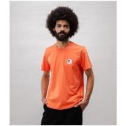 T-shirt Brava Fabrics Brava Peanuts Flying Tee Orange