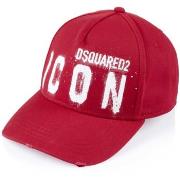 Casquette Dsquared Icon Spray casquette rouge