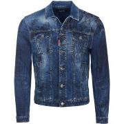 Veste Dsquared Veste Dan bleu