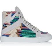 Baskets montantes Zadig &amp; Voltaire Zadig Voltaire High Flash Folk ...