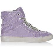 Baskets Zadig &amp; Voltaire Zadig Voltaire High Flash Canvas chaussur...