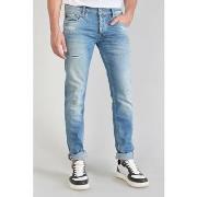 Jeans Le Temps des Cerises Jeans 700/11 adjusted ginier destroy bleu