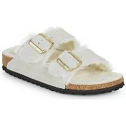 Mules Birkenstock Arizona Shearling LEVE Antique White LAF