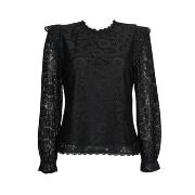 Chemise Pieces PCOLLINE LS LACE TOP NOOS BC