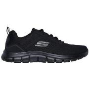 Baskets Skechers ZAPATILLAS DE CORDONES NEGRAS Track - Leshur 232758