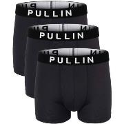 Boxers Pullin PACK DE 3 BOXERS COURTS BLACK