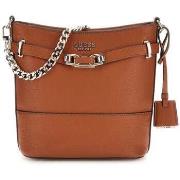 Sac a main Guess Sacs à main Silvye Bucket Cognac BG952704