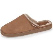 Chaussons Isotoner Chaussons mules Homme Camel