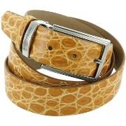 Ceinture Emporio Balzani ceinture mode croco beige