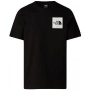 T-shirt The North Face NF0A8A6MJK31 - M SS FINE TEE-BLACK