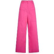 Pantalon Liu Jo Pantalon rose en popeline