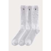 Chaussettes Ralph Lauren Lot de 3 paires de chaussettes blanches