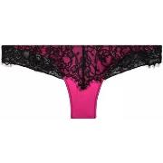 Tangas Pomm'poire Tanga brésilien noir/fuchsia Dragon