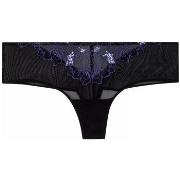 Shorties &amp; boxers Pomm'poire Shorty tanga noir/violet Amants