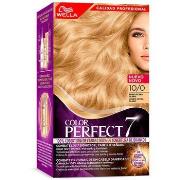 Colorations Wella Color Perfect 7 100% Couverture Des Gris 10/0-blond ...