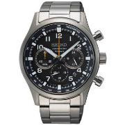 Montre Seiko Montre Homme SSB447P1 Noir Argenté