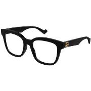 Lunettes de soleil Gucci GG0958O Cadres Optiques, Noir/Transparent, 52...