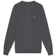 Pull Lyle &amp; Scott KN2110V MERINO CREW-W63. GUNMETAL