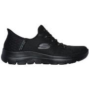 Baskets Skechers BASKETS SLIP-INS SUMMITS-DIAMOND DREAM NOIR