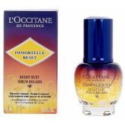 Soins visage L'occitane IMMORTELLE reset nuit serum regard 15 ml