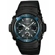 Montre Casio Montre Homme AWG-M100A-1AER Bleu Noir (Ø 52 mm)