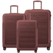 Valise Naf Naf Ensemble de 3 valises S/M/L NALA BROWN