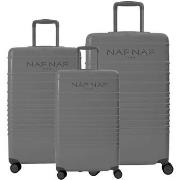 Valise Naf Naf Ensemble de 3 valises S/M/L DAISY BLACK