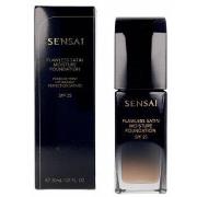 Soins visage Sensai flawless satin foundation SPF20 204-honey beig