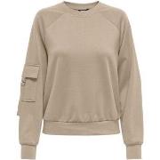 Sweat-shirt Only ONLCORINNE LIFE L/S O-NECK CC SWT