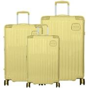 Valise Naf Naf Ensemble de 3 valises S/M/L CENDRILLON LEMON