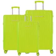 Valise Naf Naf Ensemble de 3 valises S/M/L VAIANA LIME