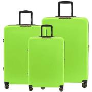 Valise Naf Naf Ensemble de 3 valises S/M/L AURORE LIME