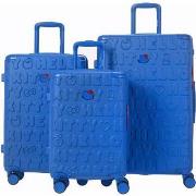 Valise Hello Kitty Set de 3 valises Rigides KUKIRIN BLUE