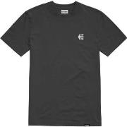 T-shirt Etnies TEAM EMBROIDERY SS TEE BLACK